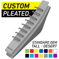 Custom Made Seat Cover - Gripper Pleated