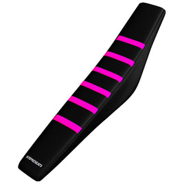 Husqvarna TC50 2024 PINK BLACK BLACK Gripper Ribbed Seat Cover