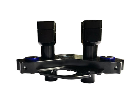 Yamaha PW50 works triple clamps with 1"-3" adjustable risers